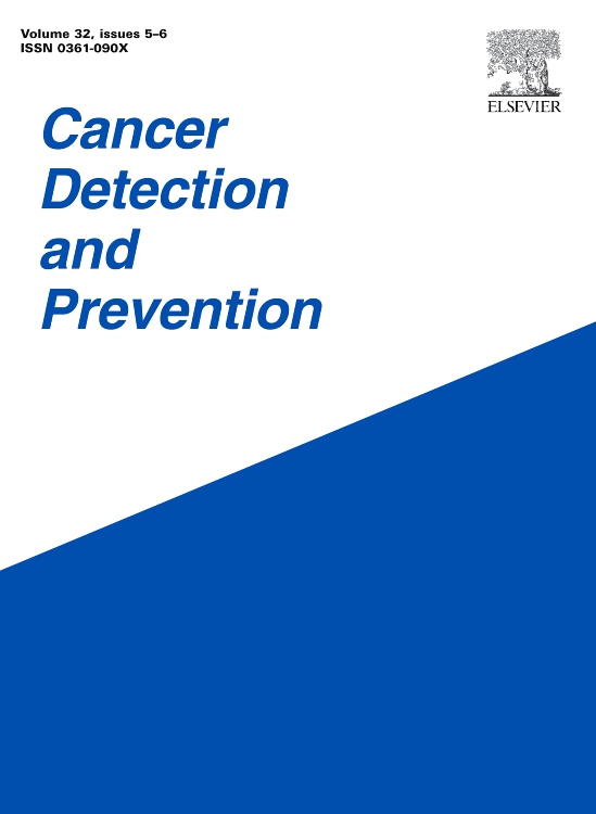 Go to journal home page - Cancer Detection and Prevention